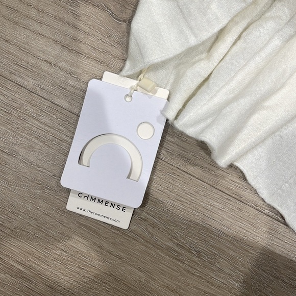 Commense Vanilla Cutout Rib Midi Sweater Dress - Picture 6 of 8